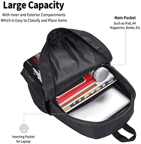 Halloween Men Jack Backpack, 3D Impresso de grande capacidade Laptop Backpack Travel Bag Casual Jackbag2-One