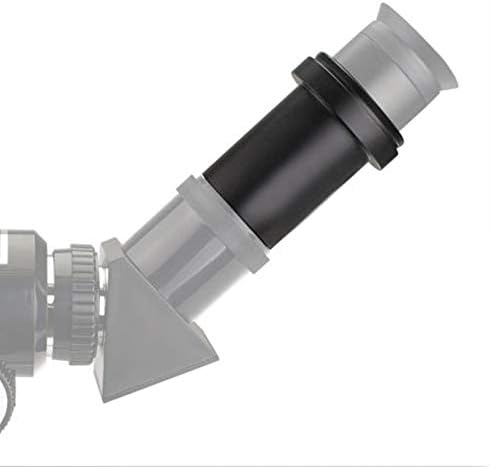 Lente barlow 5x, lente de lente barlow de 1,25 de 1,25 de 1,25 para telescópios ocular m42 x 0,75 mm thread t-adapttor,