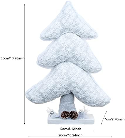 Presentes decorativos de Natal requintados, árvore de Natal de mesa Mini decorações de mesa de