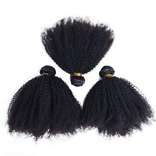 Mongólios Afro Kinky Curly Pactles Hair Human 4b 4c Afro Human Hair Human 3 Pacacos Cabelos virgens não
