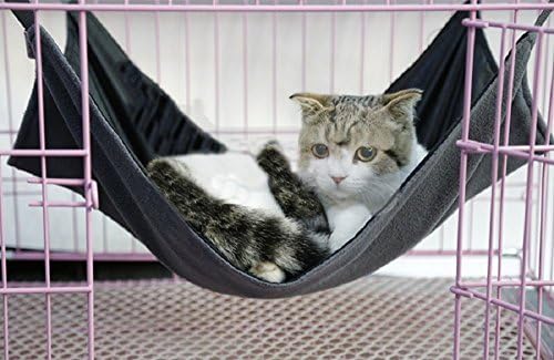 2 lados gato gatinho hammock penduring cama - lã de hammock impermeável Cama de balanço quente para gangue de gangue