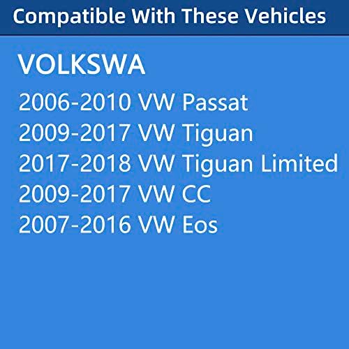 Tampa de gás, tanque de combustível compatível com Volkswagen 2006-2010 VM Passat, para 2009-2018 Tiguan, 2009-2017