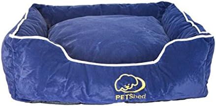 Pets Bed Inc Blue Trone - grande - 28 x23