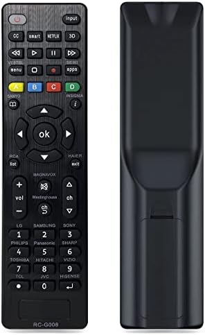 Controle remoto da TV universal Substituição diretamente para LG, Samsung, Sony, Philips, Panasonic,