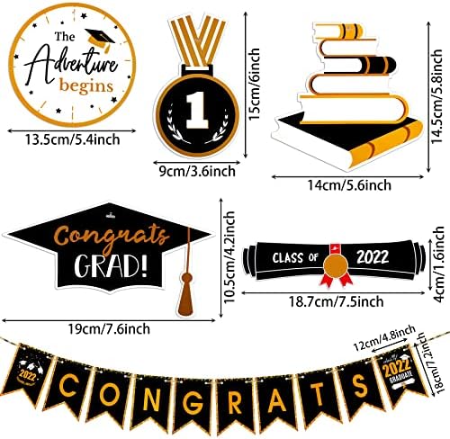 31pcs graduação pendurada decoração de bandeira decorações de graduação decorações de teto parabéns favores de graduação