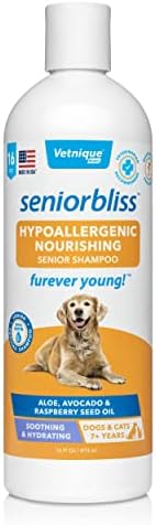Allergia sazonal sênior Chews sênior de cães e sêniorbliss hipoalergênico shampoo pacote alergia
