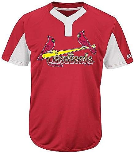 Majestic St. Louis Cardinals Blank ou Custom Back 2-Button Cool Base Jersey