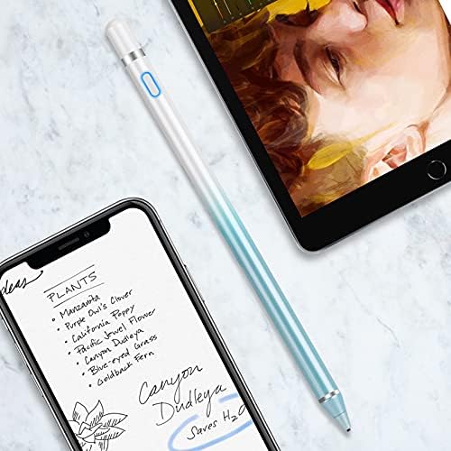 Caneta de caneta para telas de toque, caneta digital Lápis ativo compatível com iPhone iPad e