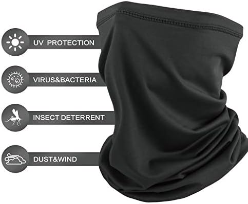 Sunland Neck Gaiter Elastic Face -Máscara para homens e mulheres Face Tampo Facar