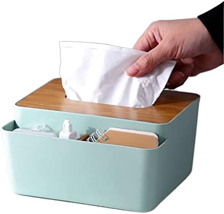 Lysldh Box de tecidos Caixas de armazenamento Caixas de lenço de lenço Cobrar papel higiênico Caixa de