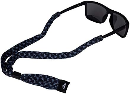 Ukes Premium Sunglass Strap - cinta de óculos duráveis ​​e macios projetada com material de algodão - ajuste seguro