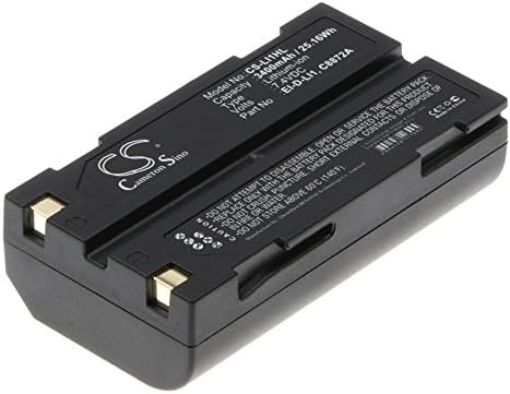 BCXY 5 PCS Substituição da bateria para Molicel 1821E 1821 C8872A EI-D-LI1 38403 52030 29518 46607