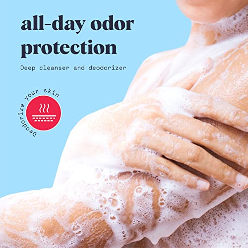 Controle de odor de lavagem corporal Duradry - Limpeza profunda e desodorização, neutraliza os
