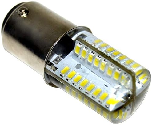 Lâmpada LED de LED HQRP 110V Branco quente para Husqvarna Viking 1020/1030 / 1040/1060 / 6030/6170 / 6230/6240