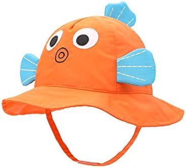 Baby Sun Hat Hat Costo Capéu de Verão UPF 50+ Chapéu Bucket menino UV Sun Protection Hats Kids Beach ao ar