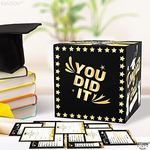 Katchon, caixa de cartões de graduação 2023 - pacote de 25, cartões de conselhos de graduação | Decorações
