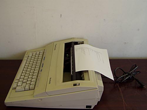 Smith Corona Ka11 Wordsmith de máquina de escrever eletrônico 100 testados com acordes de impressão e energia