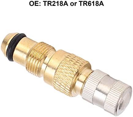 Válvula de líquido de ar do trator Camrusic, válvula de pneu de latão Hastes TR218A TR618A CH3 CAUSAS