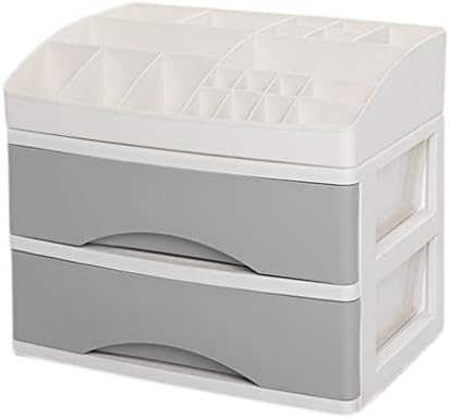 Caixa de armazenamento cosmético Organizador de maquiagem Multilayer Tipo de gaveta Caixa de plástico