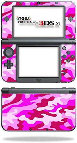 MightySkins Skin Compatível com Nintendo 3DS XL - Camo Pink | Tampa protetora, durável e exclusiva