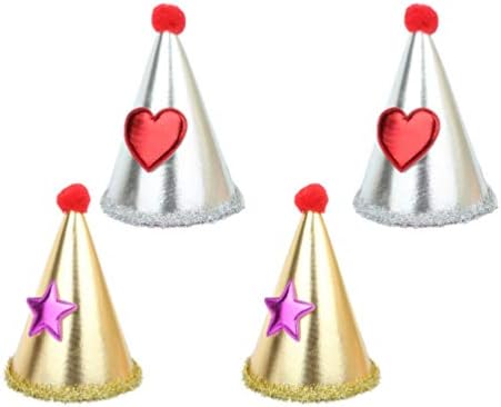 Aboofan) Chapéus de cone de festa pom pom chapé as crianças garanhão e design de festa de aniversário