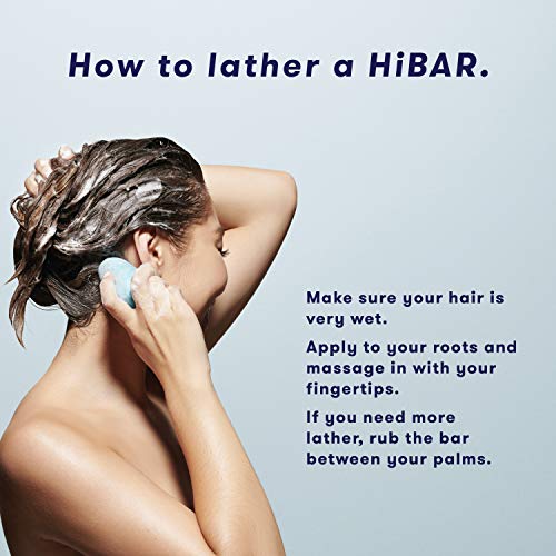 Hibar Soothe Shampoo Bar, Sulfato Free Shampoo Bar, bar de shampoo ecológico, todos os cuidados com cabelos