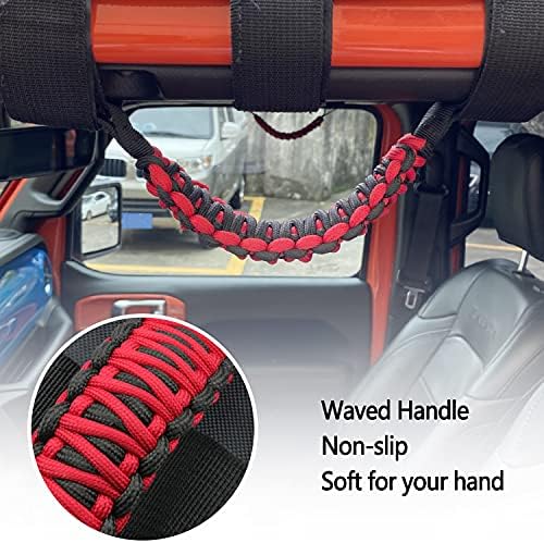 Para Jeep Wrangler Accessories Roll Bar Grip Grip Grip Trim para compatível com Jeep Wrangler YJ TJ JK JKU