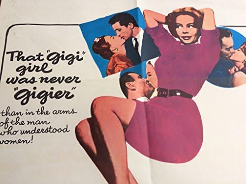 Homem que entendeu o pôster de filmes para mulheres, Leslie Caron, Henry Fonda 1958