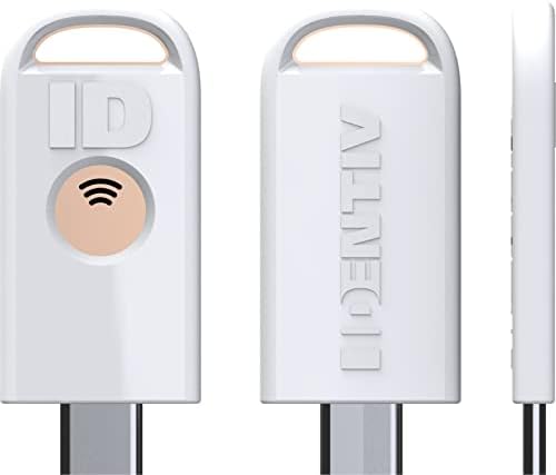 Chave de segurança Identiv Utrust Fido2 USB-C NFC