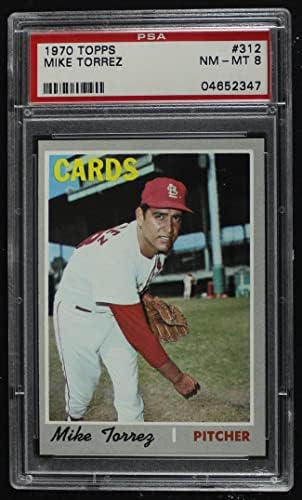 1970 Topps 312 Mike Torrez St. Louis Cardinals PSA PSA 8.00 Cardinals