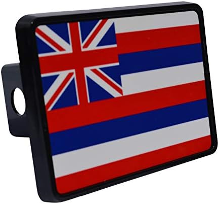 Plugue de capa de hitch de tranque de bandeira do estado do Havaí oi