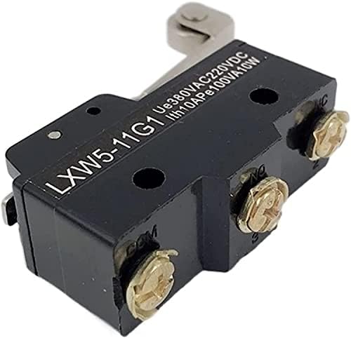 Interruptor de limite de heimp 1pc lxw5-11g1 spdt rolo momentâneo de dobradiça botão de troca de troca de deslocamento