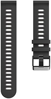 Eidkgd 20 22mm Substituição Smartwatch Pulseira de pulso para Garmin Venu 2 Plus Silicone Smart