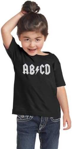 Ann Arbor T-Shirt Co. Big Boys 'AB/CD | Campa de humor de rock and roll de garoto engraçado