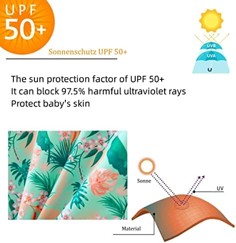 Umlok Girls 'One Piece Swimsuit Full ZIP UPF 50+ Protection Sunwear Rash Swim Swim Sath Suitão