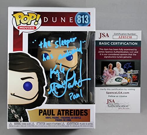 Kyle Maclachlan assinou Dune Paul Atreides Funko Pop Vinyl Figura com JSA CoA