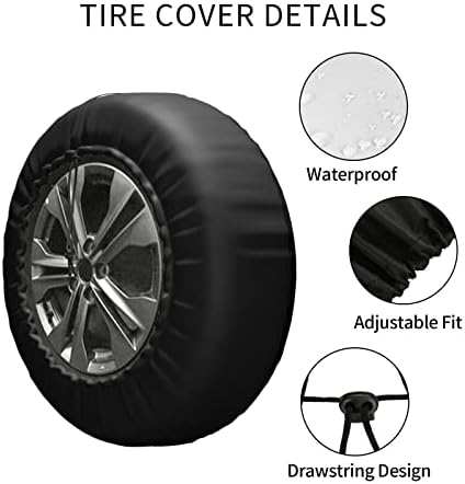 Seja gentil tampa de roda de capa de pneus de reposição para pneus RV Protetores de capa de pneu