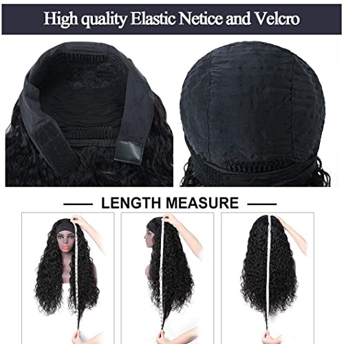 Perucas de faixa de cabeça para o cabelo humano para mulheres negras perucas de cabelos virgens brasileiras,