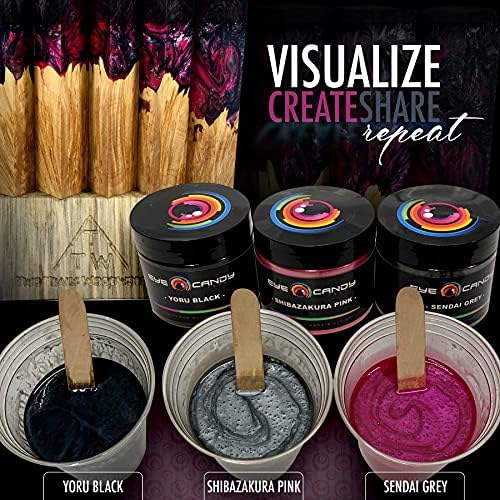 Eye Candy Premium Mica Powder Pigment “Shibazakura Pink” MultiperKesurpose Arts e Crafts Additive | Trabalho
