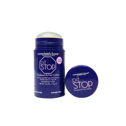 Desodorante e inibidor de cabelos completamente vazios - Nutrição de óleo de coco e minimizadores de cabelos
