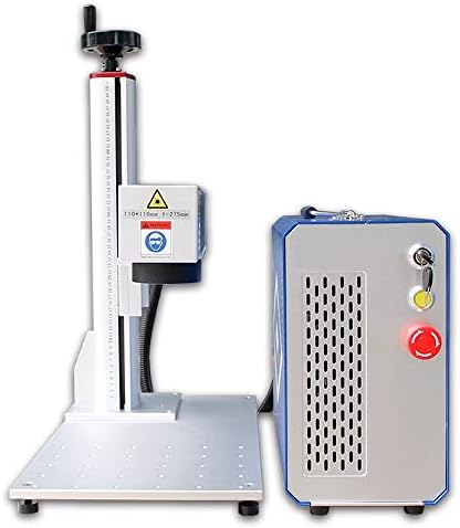 Gravador a laser de fibra Mopa de 100w com 300 × 300mm Lente Fiber Laser Gravador