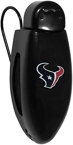 Siskiyou Sports NFL Houston Texans Visor Clip para óculos de sol, preto, tamanho único