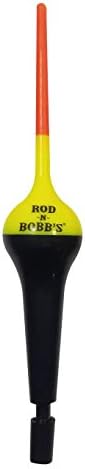 Rod -n -Bobb's Blast Off Bobber - 6 polegadas amarelo - 1 pacote
