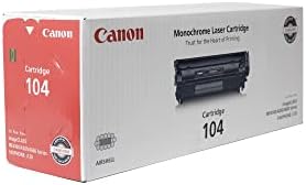 Toner genuíno da Canon, cartucho 104 preto, 1 pacote, para Canon ImageClass D420, D480, MF4150D,