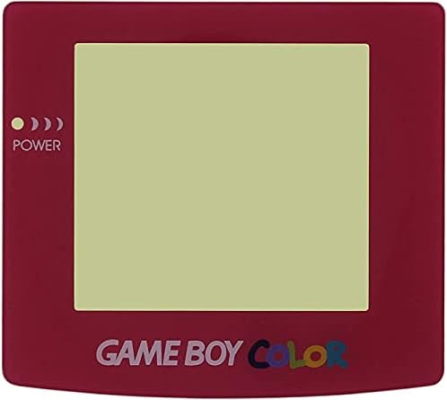 Lente de tela de plástico da melocifia para GameBoy Color GBC Protection Screen Cover Substituição