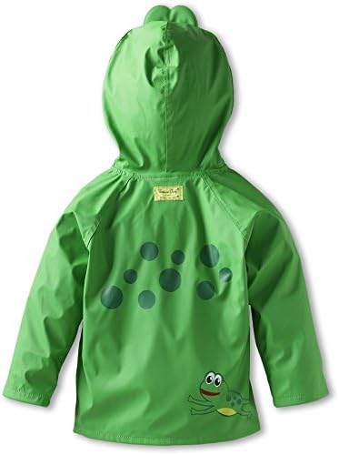 Jackets de chuva de caráter macio de crianças chefes ocidentais, Fritz the Frog, 6