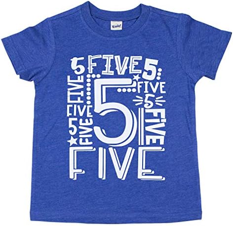 Panqueca panqueca crianças 5º aniversário camisa menina menina de quinto aniversário presente de camiseta