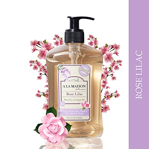ALALONON ROSE LILAC LILAC Hand Soap - Triple French Milled Soap hidratante natural