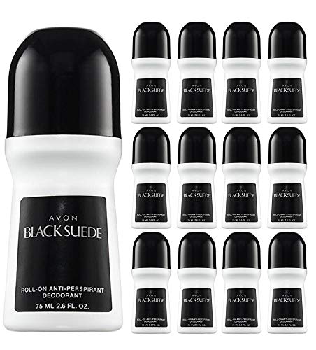 Avon Black Suede Roll-On Anti-Perspirante Desodorante Tamanho 2,6 oz