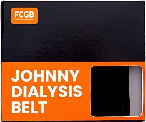 Distribuição JB e JR FCGB G-TUBE Peritoneal Belt Belt confortável Acessórios de suporte respirável, preto, pacote